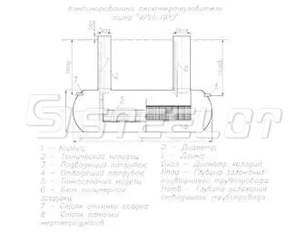 Комбинированный песконефтеуловитель (КПН) Steelot ПРО