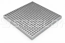 РЕШЕТЧАТЫЙ НАСТИЛ SP 34Х38/30Х3 ZN S4 1000Х1000 ММ