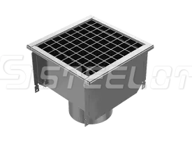 Трап квадратный Steelot ТКВ-300.ВВ.160