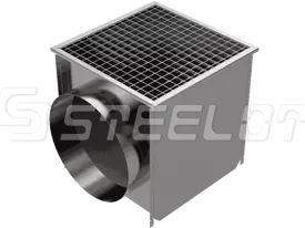 Трап квадратный Steelot ТКВ-500.ГВ.400