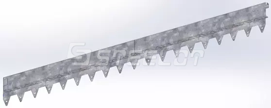 Разделитель-бордюр T-образный 1200-135-21,6-1,5