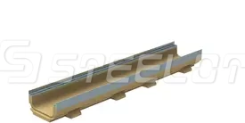 Лоток водоотводный полимербетонный SteePro PB DN150 H100