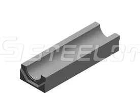 Лоток водоотводный бетонный SteePlus M DN200 H190