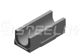 Лоток водоотводный бетонный SteePlus M DN300 H340