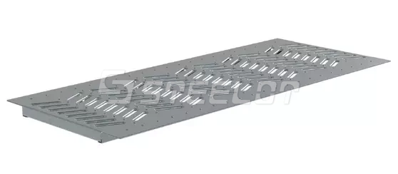 Решетка оцинкованная щелевая SteePlus DN300, кл. A15