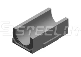 Лоток водоотводный бетонный SteePlus DN400 H350
