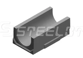 Лоток водоотводный бетонный SteePlus DN400 H375
