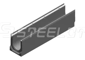 Лоток водоотводный бетонный SteePro DN150 H260, кл. E600