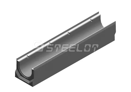 Лоток водоотводный бетонный SteePro DN150 H190, кл. E600