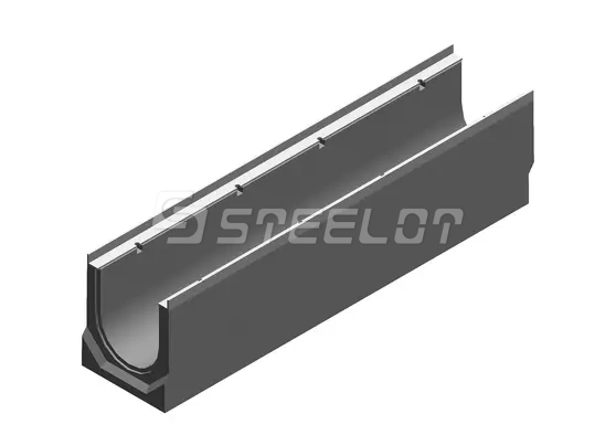 Лоток водоотводный бетонный SteePro DN160 H260, кл. E600