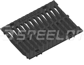 Решетка чугунная щелевая SteePro DN300, кл. F900