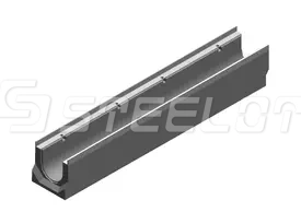 Лотки бетонные водоотводные SteePro DN 100 каскад