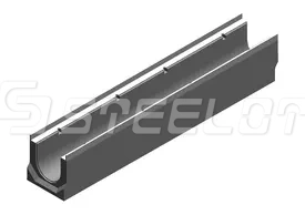 Бетонные водоотводные лотки SteePro DN110 каскад