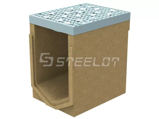 Моноблок полимербетонный ревизионный SteeBlock DN300 H510, кл. F900
