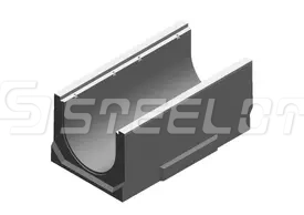 Лоток водоотводный бетонный SteePro DN400 H450, кл. E600
