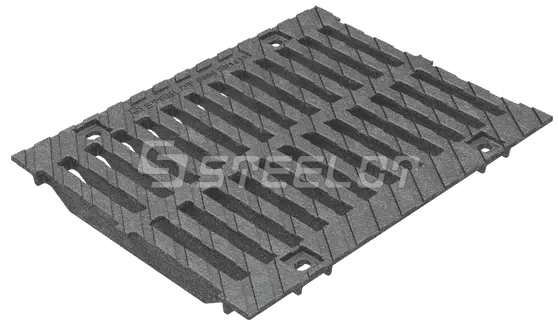 Решетка чугунная щелевая SteePro M DN300, кл. E600