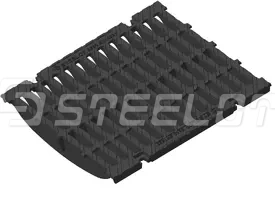 Решетка чугунная щелевая SteePro DN400, кл. E600