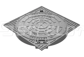 Квадратный люк ОУЭ-КВ-600 (С250)